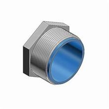 T&B® Industrial Fitting CHASE® 1946 Bushed Conduit Nipple, 1-1/2 in For Use With: Rigid/IMC Conduit, Malleable Iron, Electroplated Zinc/Polished Chrome