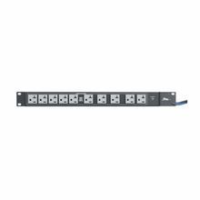 Middle Atlantic® Multi-Mount™ PD-2020R-NS Power Outlet Strip With Standard Mounting Ears, 120 VAC, 20 A, 20 Outlets, 9 ft L Cord, Rack/Surface Mount