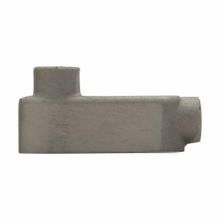 Crouse-Hinds Condulet® LB29 Type LB Conduit Outlet Body, 3/4 in Hub, Mark 9 Form, 8 cu-in Capacity, Copper-Free Aluminum, Natural