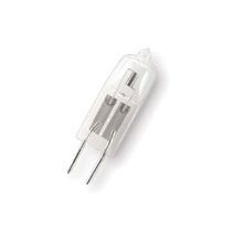Sylvania ECOLOGIC® 58660 Low Pressure Quartz Standard Single End Halogen Lamp, 50 W Wattage, Bi-Pin GY6.35 Lamp Base, Halogen Lamp, T4 Shape, 910 Lumens