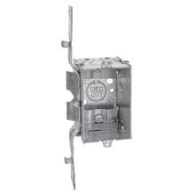 Steel City® LXWSV Gangable Switch Box, Steel, 12.5 cu-in Capacity, 1 Gang, 1 Outlet, 5 Knockouts, 3 in H x 2 in W x 2-1/2 in D Dimensions