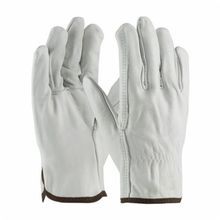 PIP® 68-101/XL Superior Grade General Purpose Gloves, Drivers, XL, Top Grain Cowhide Leather Palm, Top Grain Cowhide Leather, Natural, Slip-On Cuff, Uncoated Coating, Resists: Abrasion, Unlined Lining, Straight Thumb