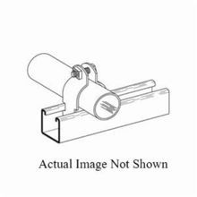 B-Line B2005PAZN B2000 2-Piece Pipe Clamp, 1-1/2 in, For Use With PVC Coated Thinwall EMT Conduit and Clamps, 12 ga Steel, Zinc Plated