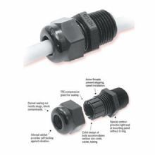 Heyco® 3231 35 Series Liquidtight Cord Grip, 1/2 in Trade, Nylon