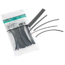Panduit® HSTT-YK1 Dry-Shrink™ Heat Shrink Tubing Kit, Cross-Linked Polyolefin, Black