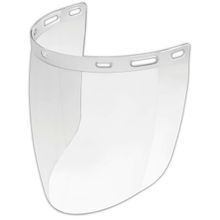 Gateway Safety® Venom™ 675 Cylinder Face Shield, Clear, Polycarbonate, 8 in Visor Height, 15-1/2 in Visor Width, 0.06 in Visor Thickness, Specifications Met: ANSI Z87.1