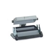 EPIC® 10033900 H-B 10 Connector Base With Single Lever, Dust Cover, Panel Mounting, Aluminum