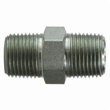 Midland Industries 540416 Hex Pipe Nipple, 1 in, MNPT End Style, Steel, Import Domestic/Import