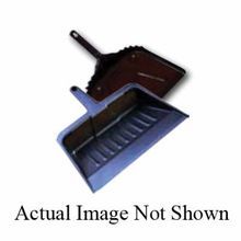 Zephyr® 47112 Dush Pan, 12 in OAW, Metal, Black
