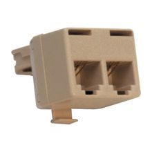 Suttle® 267B Inline T-Adapter, 140 VDC, Ivory