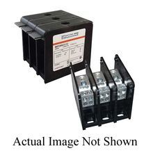 Ferraz Shawmut MPDBC6869 Hinged Safety Cover, 1 Pole, For Use With Large Series Open Style Power Distribution Block, Polycarbonate