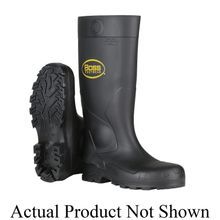 Boss® 382-810/6 Slip-On Boots, 6 in, 16 in H, Steel Toe, PVC Upper, PVC Outsole, Resists: Water, ASTM F2413-18 M/I/C