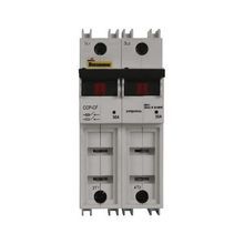 Bussmann CUBEFuse™ CCP-2-60CF Compact Circuit Protector, 600/125 VAC/VDC, 60 A, 2 Pole, CUBEFuse™ Class J Fuse, 4 AWG Wire