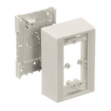 PREMISE WIRING PDB12S 1-Gang Extruded Non-Metallic Standard Raceway Box