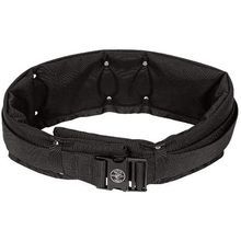 Klein® 5704M Heavy Duty Tool Belt With Metal Buckle, M, Cordura® Nylon, Black