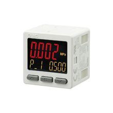 SMC® ISE20A-R-01 ISE20A Digital Pressure Switch, -0.1 to 1 |MPa Measuring, R1/8 Connection, NPN Output, Electrical Ratings: 35 mA at 12 to 24 VDC, +/- 2 % FS, +/- 1 Digit Accuracy