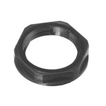 Wiring Device-Kellems 31622002LPK50 Low Profile Molded Cord Connector Locknut, 3/8 in Thread, NPT Thread, For Use With: Conduit/Fitting Fastening, Nylon