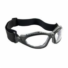 Bouton® 250-50-0420 Fuselage™ Dual Lens Unisex Protective Glasses, Anti-Fog Lens Coating, Clear Lens, Full Framed Frame, Black/Gray Frame, Nylon Frame, Polycarbonate Lens, Specifications Met: ANSI Z87.1