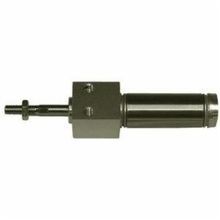 SMC® NCMR106-0100 Round Body Cylinder, 1-1/16 in Cylinder Bore, 1 in Stroke Length, 88.7 lbf Push, 81.1 lbf Pull Maximum Force, Double Acting Cylinder Action, Block Mounting