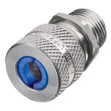 Wiring Device-Kellems SHC1033 Form 2 Standard Duty Straight Cord Connector, 3/4 in NPT Trade, 1 Conductor, Cable Openings: 0.38 to 0.5 in, Machined Aluminum