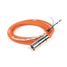Allen-Bradley 2090-CPWM4DF-14AF20 Cable, Continuous Flexible, Power, 600V, Motor End Threaded DIN 923 Connector Drive End Flying Leads, 20 m Length, 14 AWG Conductor, Orange Jacket, Ind Grade Thermoplastic Elastomer Jacket, Motor