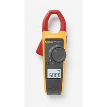 Fluke® FLUKE-373 AC Clamp Meter, 6000 A, 600 VAC/VDC Electrical Rating, 600 to 6000 Ohm Resistance, 48 to 62 Hz Frequency, 1.3 in Jaw, Backlit LCD Display