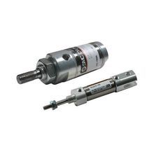 SMC® NCMC106-0400-X103US Standard Single Rod Air Cylinder, 1-1/16 in Cylinder Bore, 4 in Stroke Length, 133.1/121.7 lbf Maximum Force, Double Acting Cylinder Action, Rear Pivot Mounting