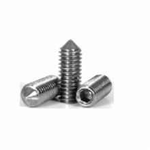 BBI 704373 Passivated Semi-Standard Socket Set Screw, 1/4-20, 3/4 in L, Conical Point, Stainless Steel, A2 (18-8) Grade