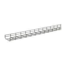 nVent HOFFMAN Quick Tray Pro™ QTP4X8 DQT Series Straight Section Wire Mesh Cable Tray, 4 in Loading Depth, 78 ft-lb Capacity, 120 in L x 8 in W, Steel