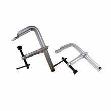 Coplay Norstar N1240012 F-Clamp With (3) Heavy Duty Swivel Pad, Specifications: 12 in Clamping Capacity, 2400 lb Clamping Pressure, 5-1/2 in D Throat, 30 x 14 in Rail, Steel