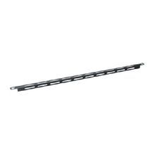 Middle Atlantic® LBP-1A L-Shape Offset Lace Bar, 1/2 in H x 19 in W x 1/2 in D, For Use With Horizontal Cable, Steel