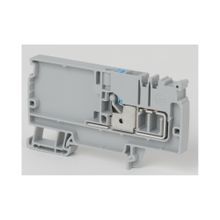 Allen-Bradley 1492-P6PD2S-1B 1-Circuit Feed-Through Terminal Block, 300 VAC/VDC, 36 A, 22 to 8 AWG Wire, DIN Rail Mount