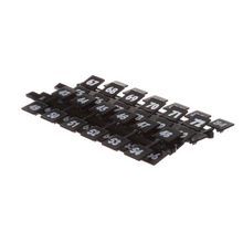 Siemens NBK4 Press-In Snap-On Numbering Strip, For Use With: P1/P2/P3 Series Panelboard, Specifications: 43 to 84 Range Legend