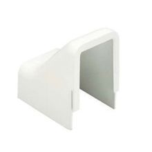 Panduit® Pan-Way® DCF10WH-X Low Voltage Drop Ceiling/Entrance End Fitting, For Use With: Pan-Way® LD10 Series Surface Raceway System, ABS, White