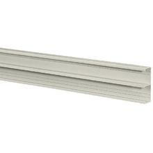 PREMISE WIRING PB2B10 2-Channel Removable Raceway Base, 10 ft L x 4-1/2 in W x 1.42 in H, Thermoplastic, Off-White