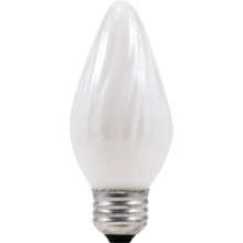 Sylvania 40F/W/BL/2PK-120V/13984 Incandescent Lamp, 40 W Wattage, Medium Lamp Base, Incandescent Lamp, F15 Shape