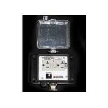GracePorts® P-R2-K2RF0 Bulkhead Data Interface Single Port With Inside-Outlet®, Cat 5e Ethernet, RJ45 Female Interface, 125 VAC, 20 A