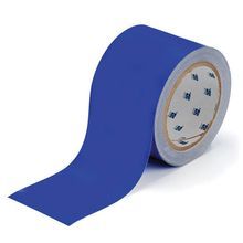 Brady® ToughStripe® 104314 Floor Marking Tape, 100 ft L x 2 in W, Blue, Polyester