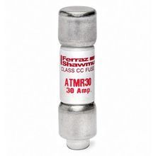 Ferraz Shawmut Amp-Trap® ATMR25 Fast Acting Fuse, 25 A, 600 VAC/VDC, 200/100 kA Interrupt, Class: CC, Cylindrical Body