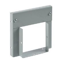 Hoffman F66G44R F40PF Wireway Reducer, 6 in H x 6 in W x 1-1/2 in D, For Use With NEMA 1 Lay-In Flat Cover Wireway, Steel, Gray