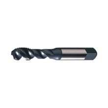 Cleveland® C27902 B-101 Straight Spiral Flute Machine Tap, Right Hand Cutting Direction, 3/8-16 Thread, H3 Thread Limit, Semi-Bottoming Chamfer, Right Hand Flute Direction, 3 Flutes, Steam Oxide, HSS-E, Stainless Steel and Steel Material Application