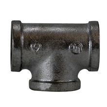 Midland Industries 64253 Pipe Tee, 1/2 in Nominal, 150 lb, Malleable Iron, Import