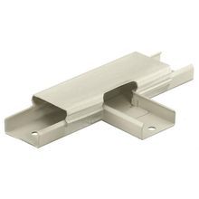 PREMISE WIRING HBL2015IV Standard Tee Fitting, 90 deg Bend, For Use With: HBL2000 Series Metal Raceways, Roll Formed Steel, Ivory