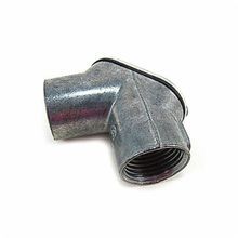 Steel City® HL-601 Pulling Corner Elbow, 1/2 in Trade, 90 deg, Die Cast Zinc