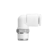 SMC® KQ2L12-04AS 90 deg Elbow With Sealant, Elbow, 12 mm x R1/2, Tube x MNPT End Style, PBT/PP, Import Domestic/Import