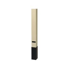 PREMISE WIRING HBLPPOAI 2-Compartment Blank Service Pole, 10 ft 2 in L x 2.13 in W, Aluminum