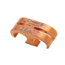Panduit® GCE1/0-1/0 Type E Structured Grounding Connector, 1/0 to 6 AWG Conductor, High Conductivity Copper