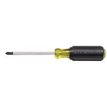 Klein® 603-4 Screwdriver, Phillips® Point, #2 Point, Steel Shank, 8-1/4 in OAL, Acetate Handle, Polished Chrome, Specifications Met: ASME Specified, Insulated: No, No ESD-Safe