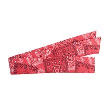 PIP® 393-100-CRD EZ-Cool® Evaporative Cooling Cooling Bandana, Universal, Cowboy Red, 35% Cotton Poplin/65% Polyester