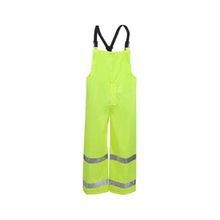 Tingley Vision™ O23122-XL Breathable Waterproof Bib Overall, XL, Lime, Polyester/Polyurethane, 31 in Inseam Length